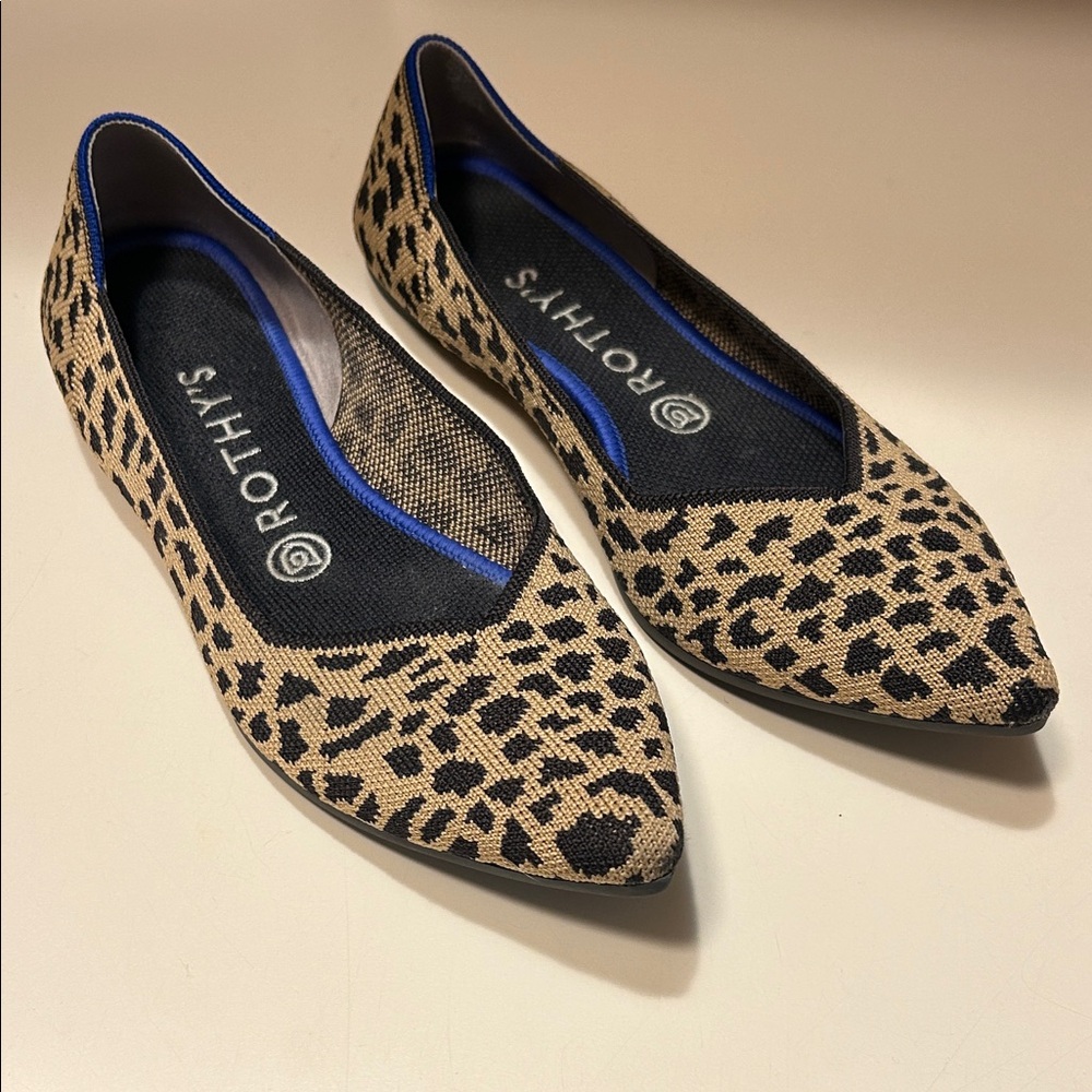 Rothy's Leopard Print Flats